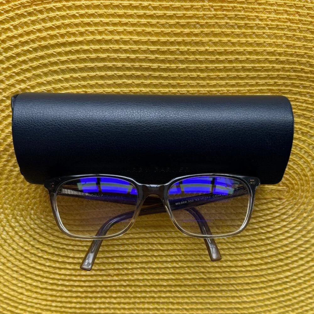 WARBY PARKER WILDER FRAMES IN LIGHT BROWN FADE (Frames only)